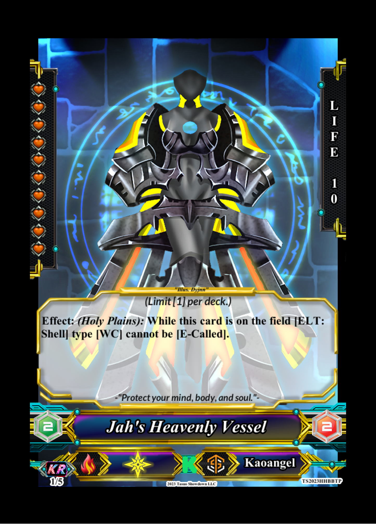 Promo Card: Jah's Heavenly Vessel