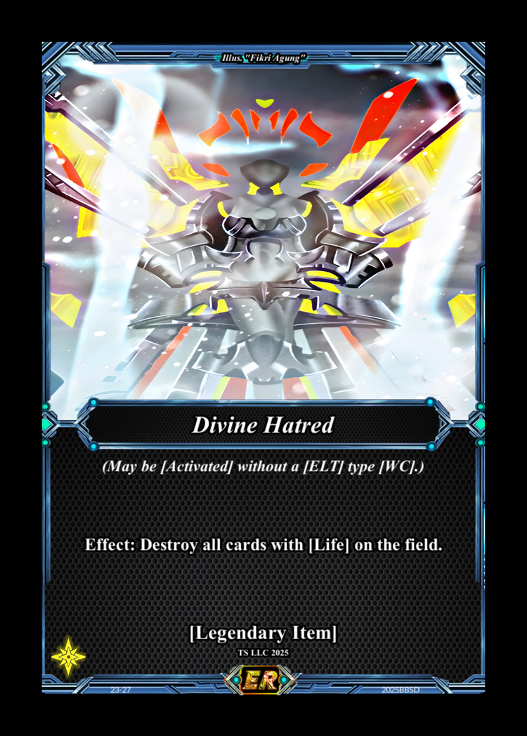 Legendary Item Card