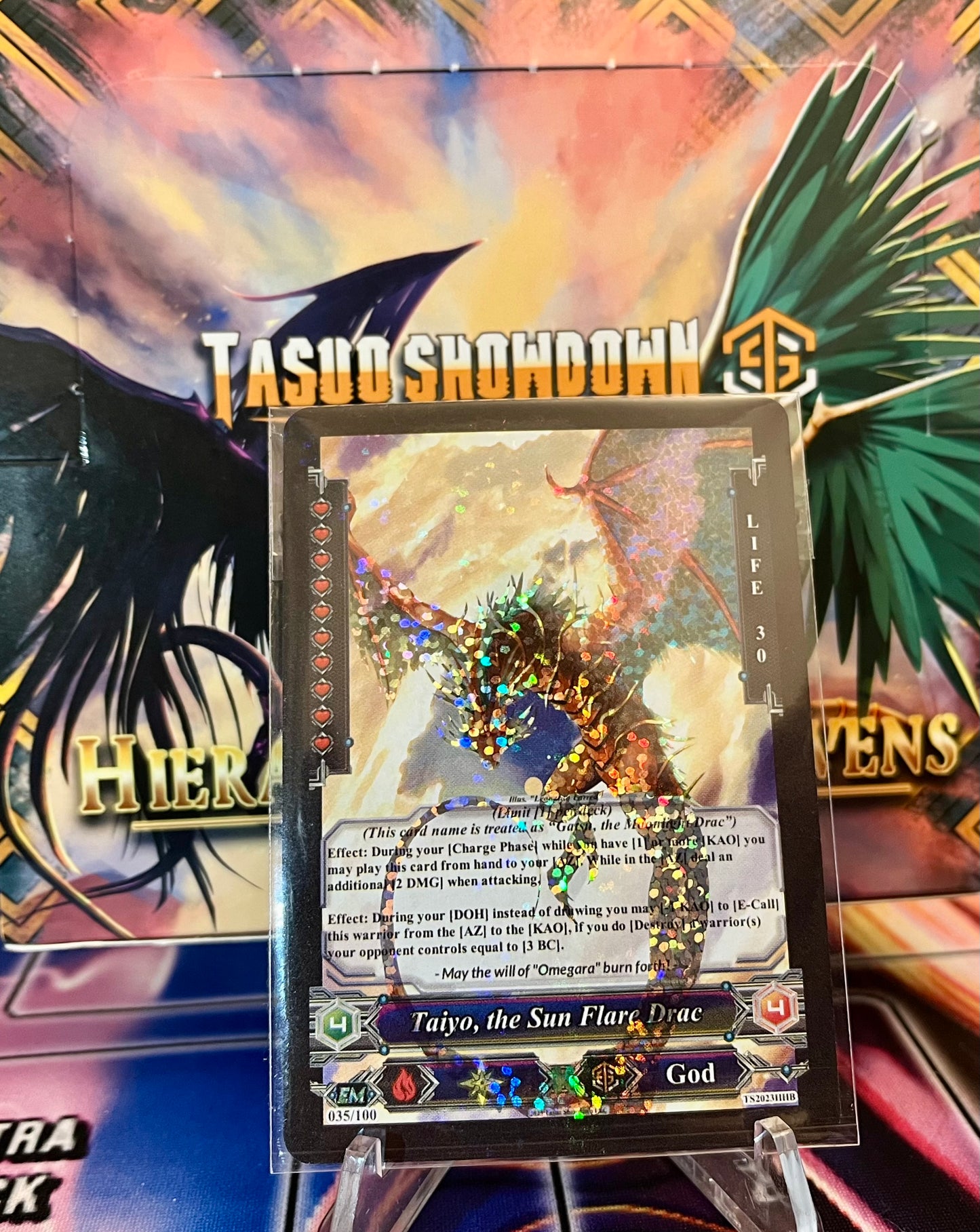 Taiyo the Sun Flare Drac