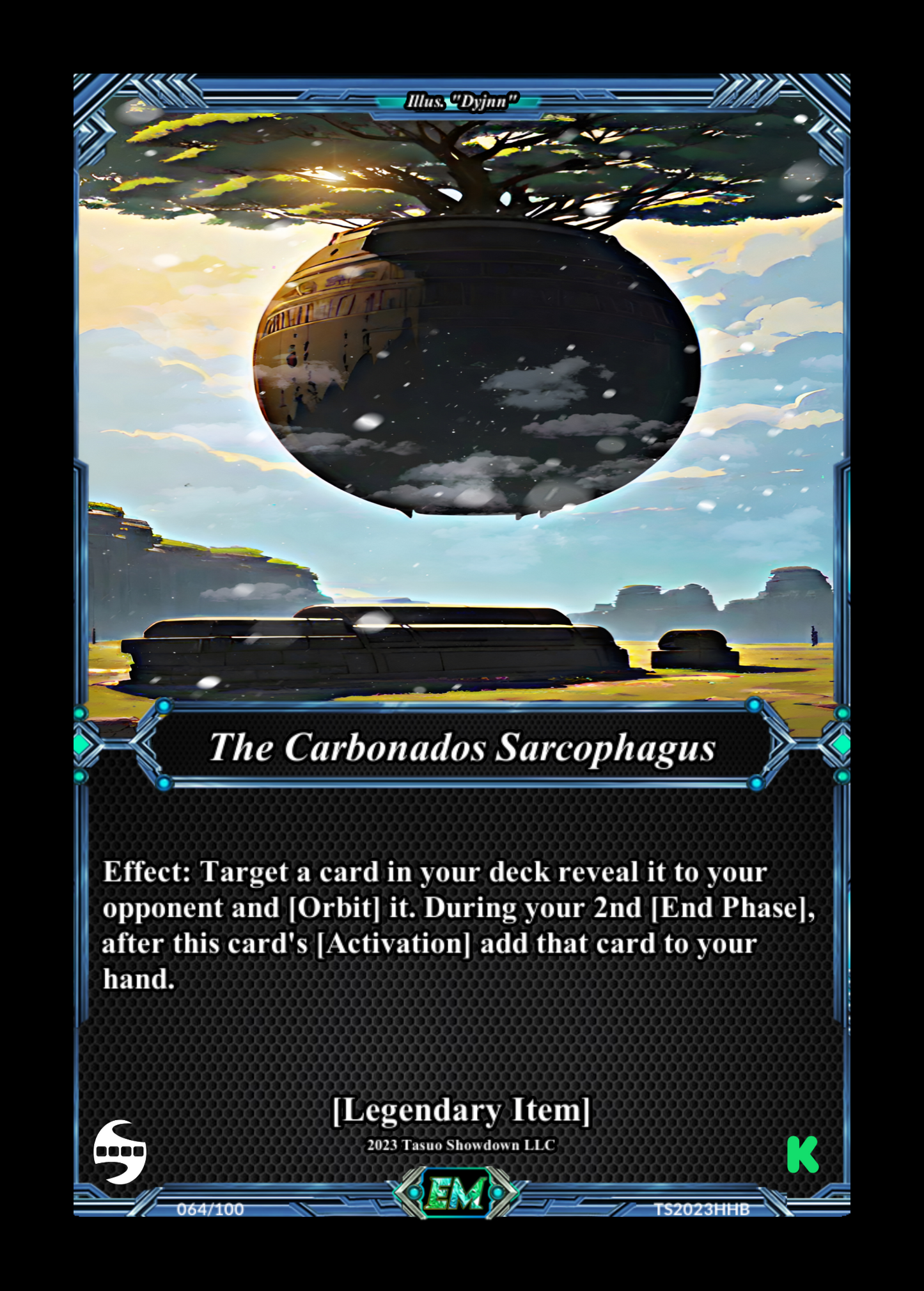 The Carbonados Sarcophagus