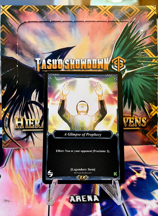 A Glimpse of Prophecy