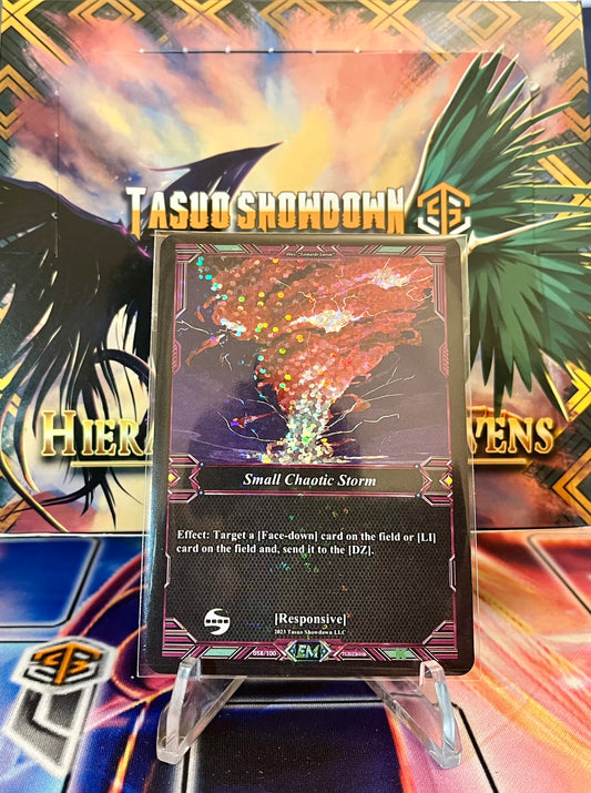 Small Chaotic Storm