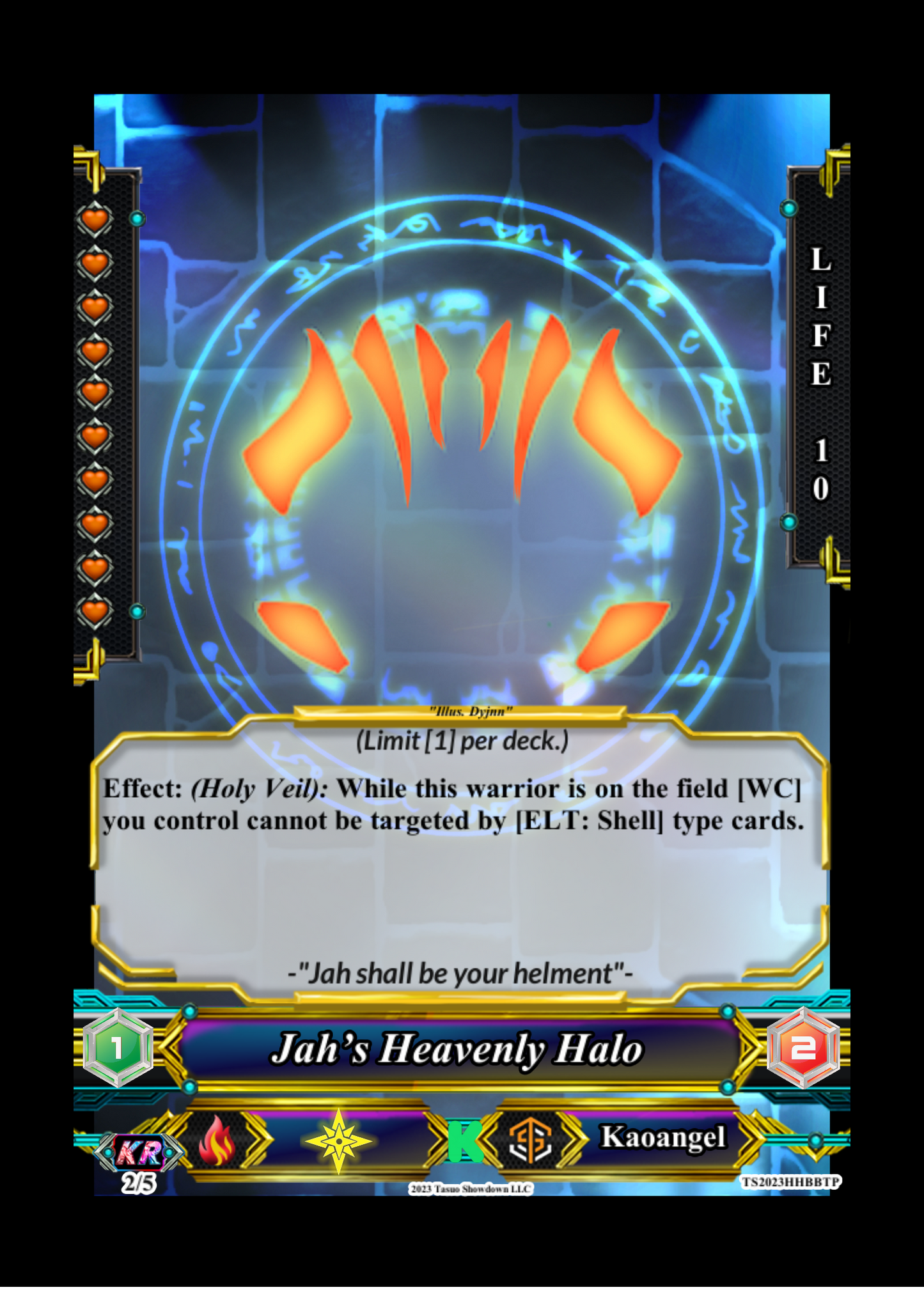 Promo Card: Jah’s Heavenly Halo