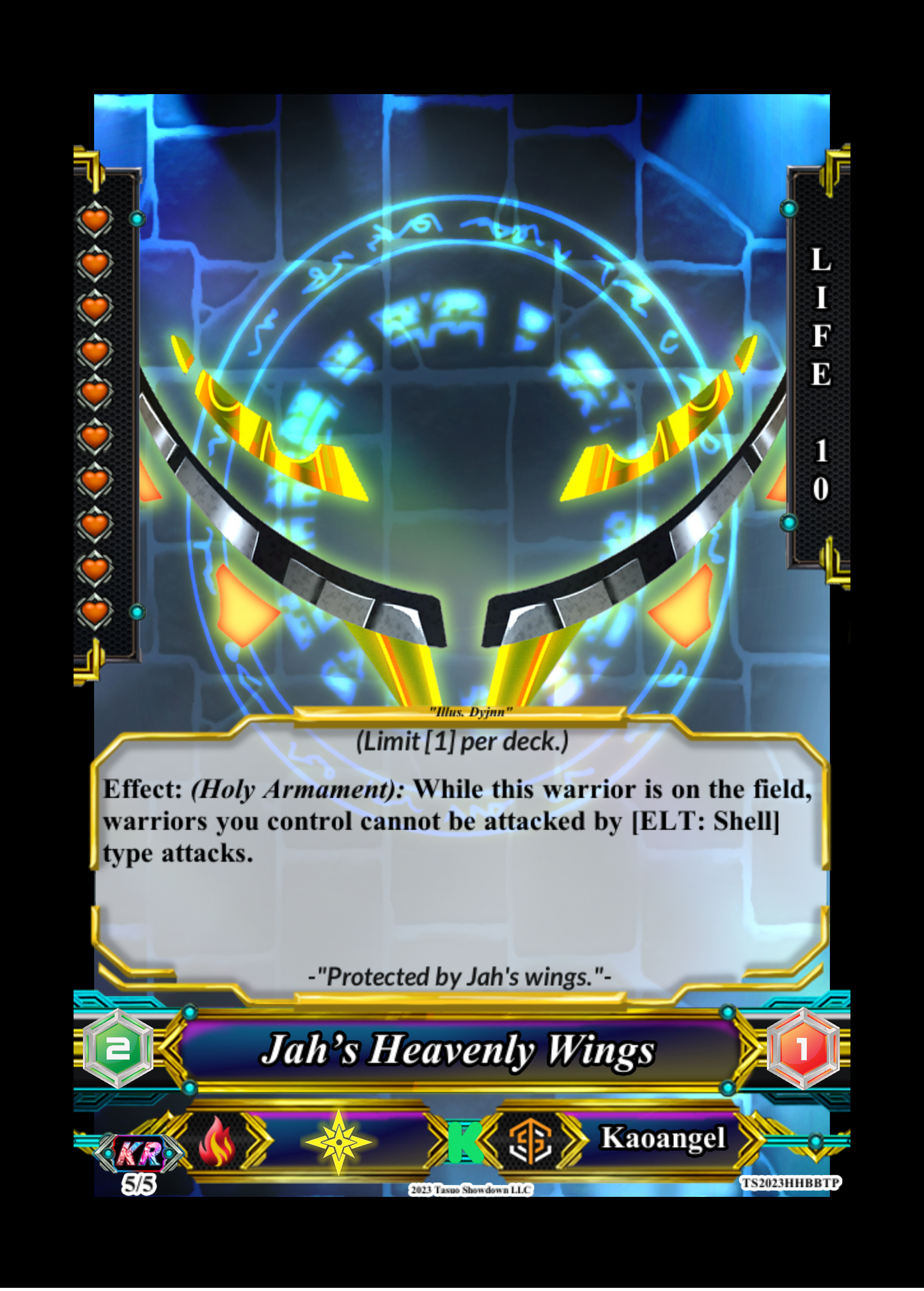 Promo Card: Jah’s Heavenly Wings