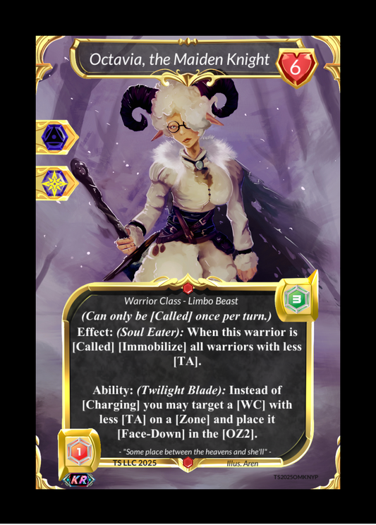 Promo Card: Octavia, the Maiden Knight