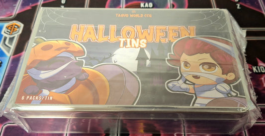 Tasuo World CCG 2025 Halloween Tins