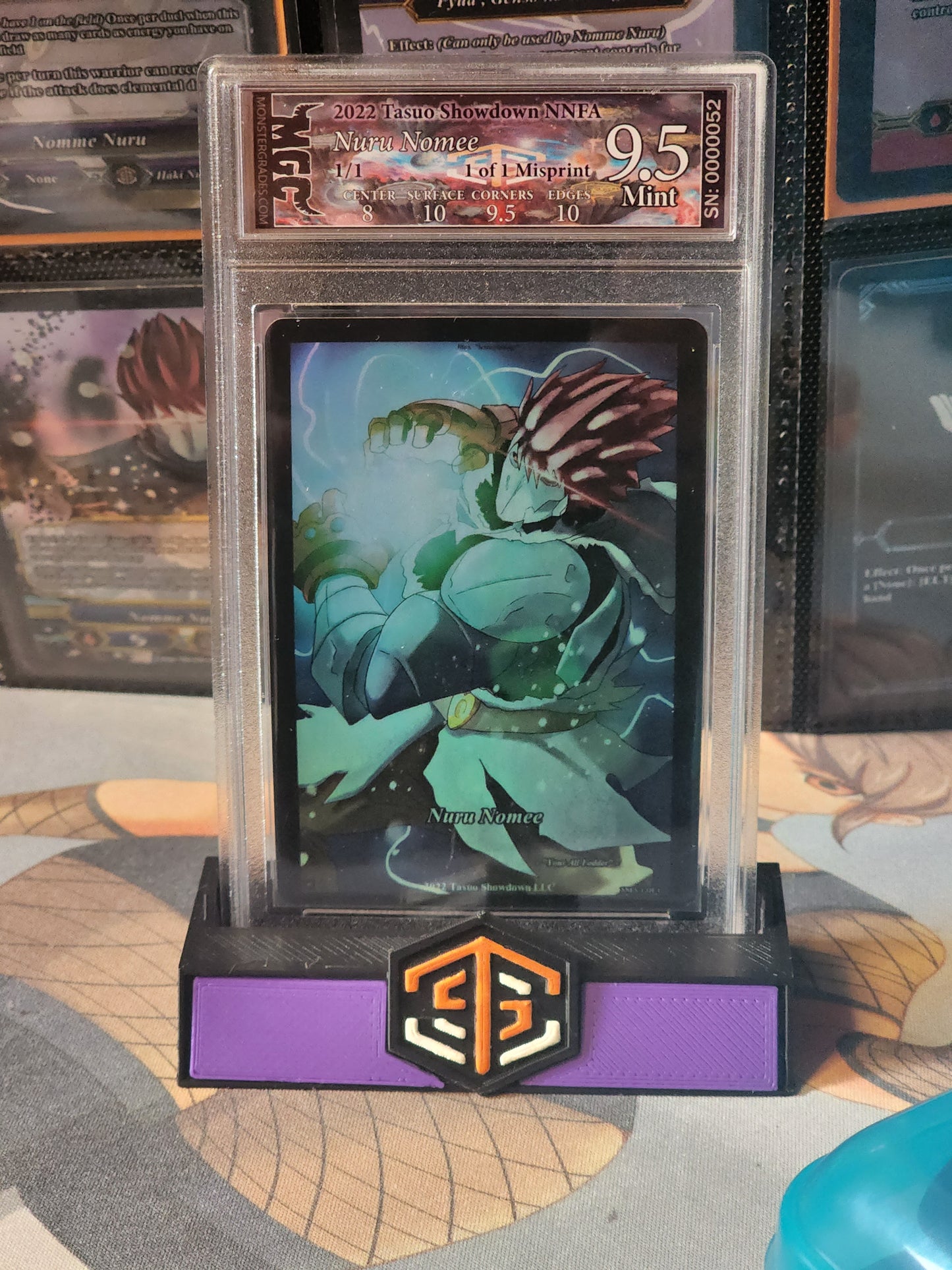 Graded Card: Nomme Nuru Misprint Full Alternative Art Slab 1 OF 1